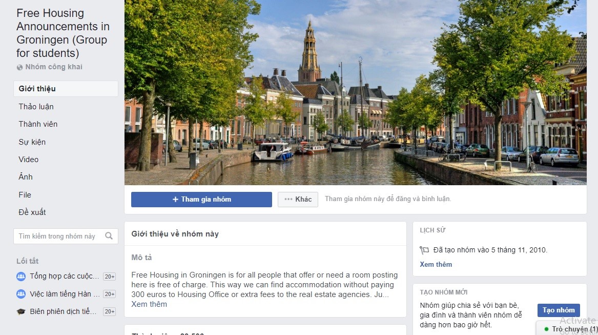cuộc sống du học sinh Hà Lan tại Groningen